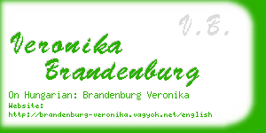 veronika brandenburg business card